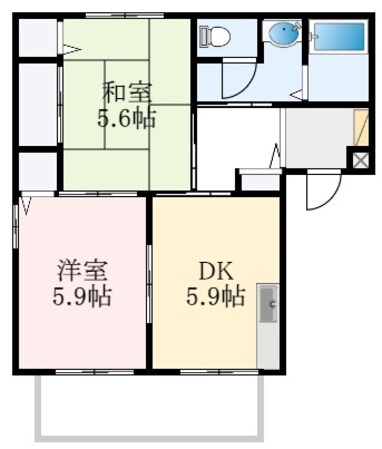 カルモコートの物件間取画像